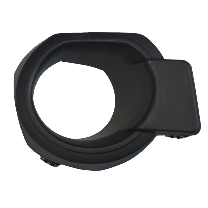 Черный пластиковый передний правый прожектор автомобиля крышка противотуманной