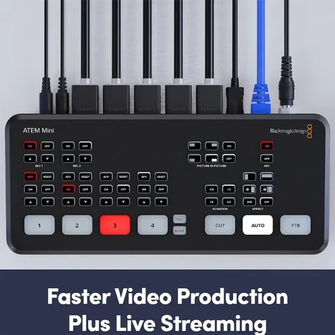 Blackmagic atem mini switcher - купить недорого | AliExpress