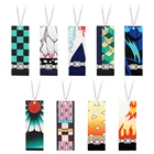 Новое Аниме периферийное лезвие рассекающего демонов, креативное преувеличенное женское и мужское длинное ожерелье Kimetsu no Yaiba, ювелирные изделия