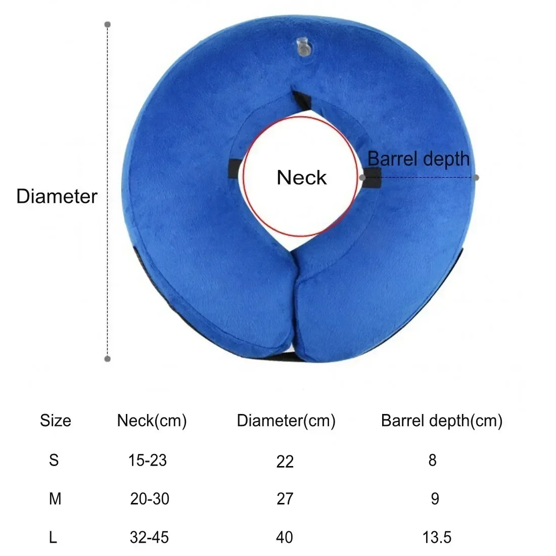 Защитный надувной ошейник для собак и кошек восстановления домашних питомцев