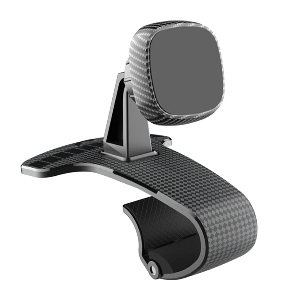 

HUD Bracket Magnetic Anti Slip Practical Easy Install Universal Styling 360 Rotation Car Phone Holder Stable Clip Dashboard