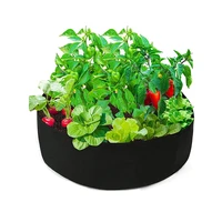 1050 gallons fabric garden raised bed round planting container grow bags fabric planter pot for plants nursery pot plant pots
