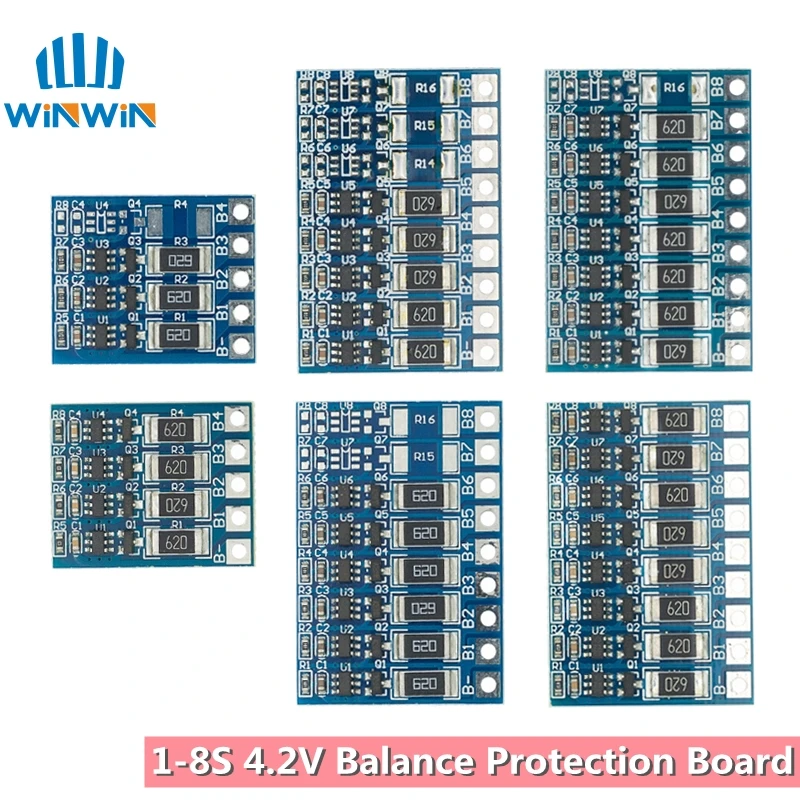 

3S Φ 6S 7S 8S bms 4,2 V, защитная плата с функцией балансировки, 68 мА, Φ, литий-ионная батарея, литий-полимерные батареи 18650, сбалансированный телефон 21...