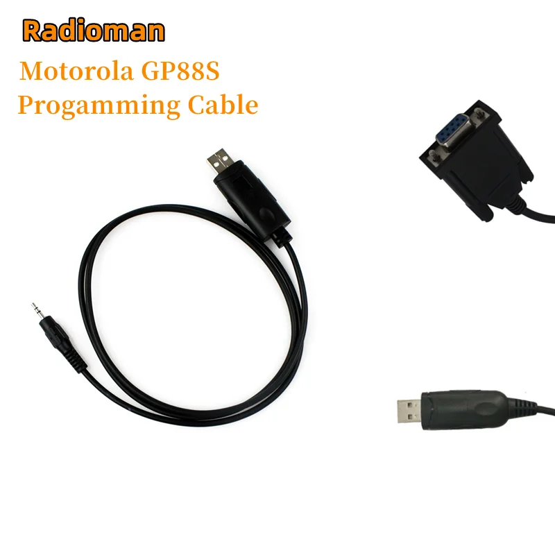 

Кабель для программирования Motorola GP88S GP308 GP3188 GP3688 GP3689 EP450 Walkie Talkie