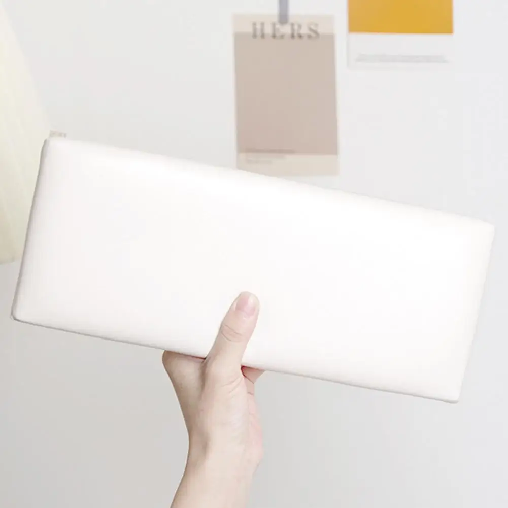 

Nail Pillow Double-layer Long Lifespan Wood Manicure Arm Rest Cushion for Women