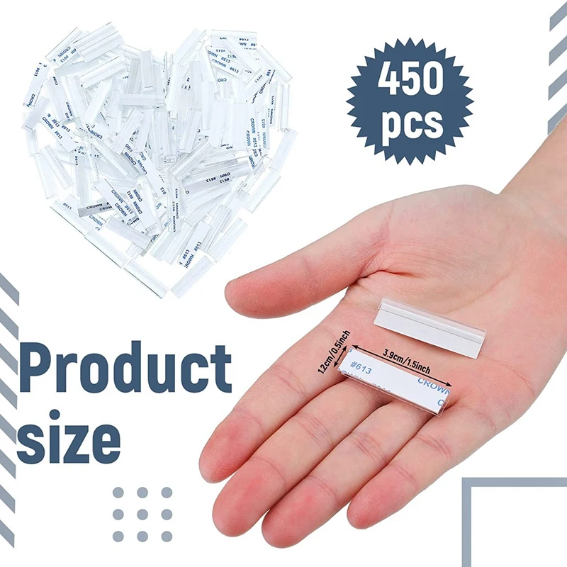 450 шт. адаптер для сережек и карт пластиковый губ самоклеящаяся вешалка дисплей