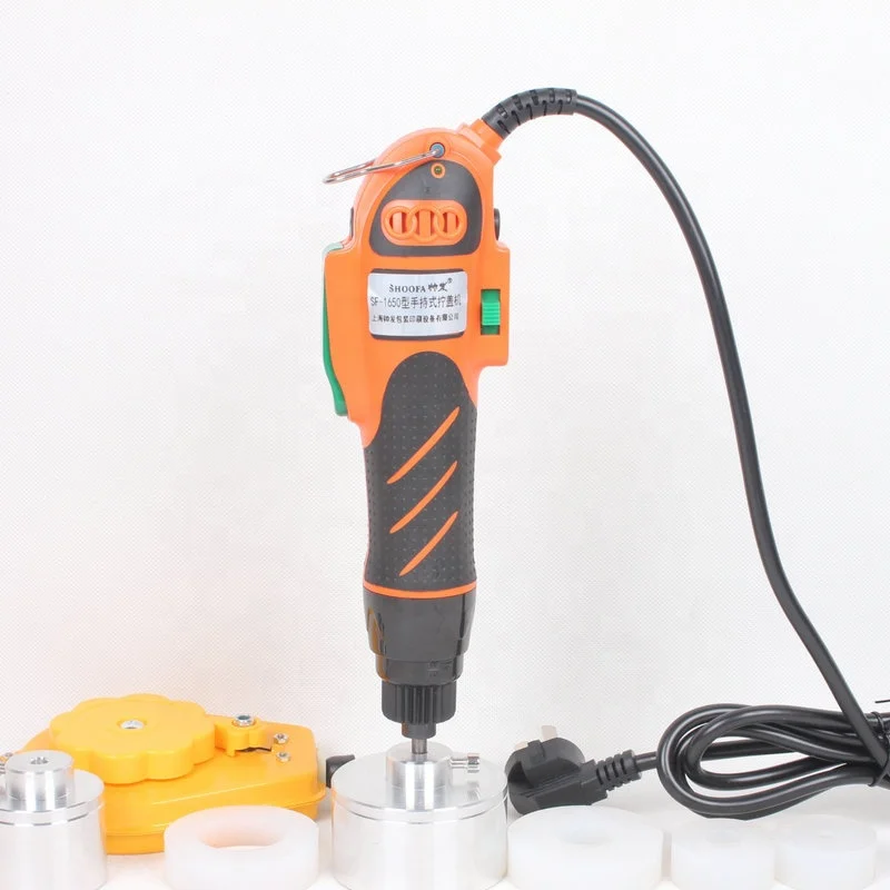 

Ручная пластиковая бутылка винтовая машина для укупорки стекла Полуавтоматическая