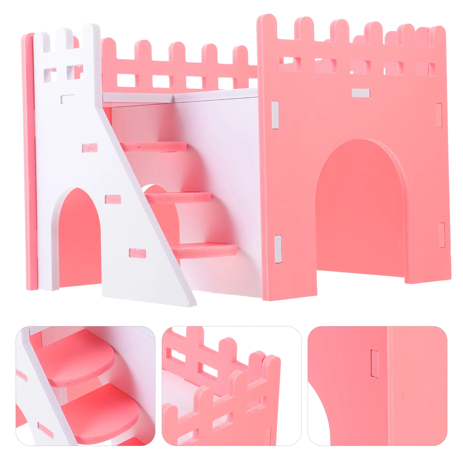 

Pet Cage Hamster Sleeping House Villa Chinchilla Hut Hamster Cage Hideout