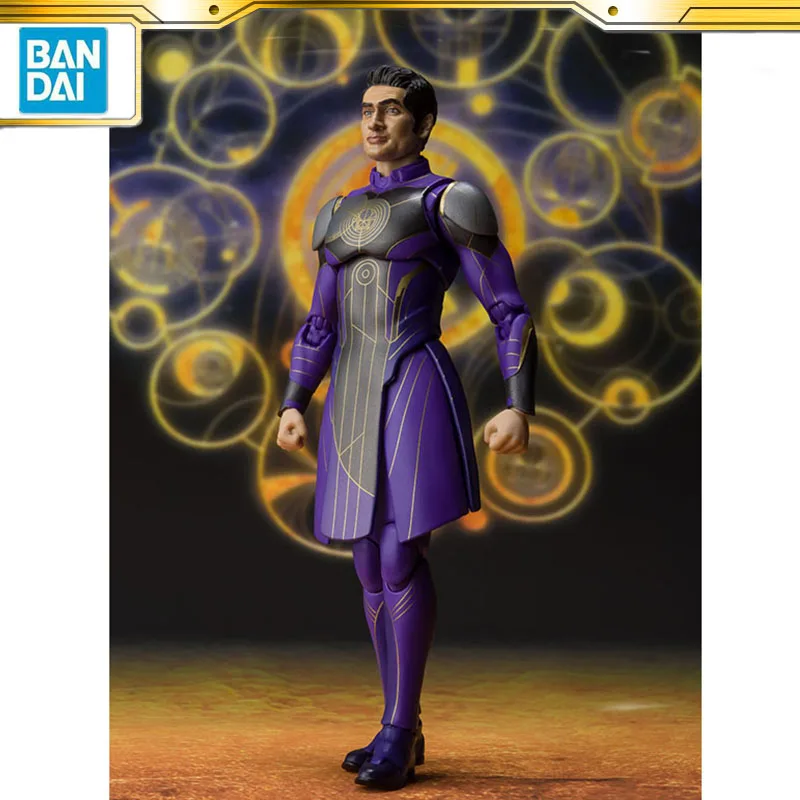 

Bandai Original SHFiguarts Marvel Eternals Kingo 150MM Action Figure With Box Pack Collection Model Christmas Toy