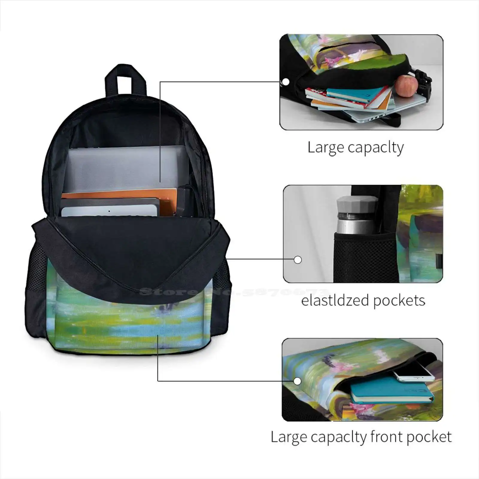 Послеобеденная Анна Коллен Ранни горячая распродажа школьный рюкзак модные