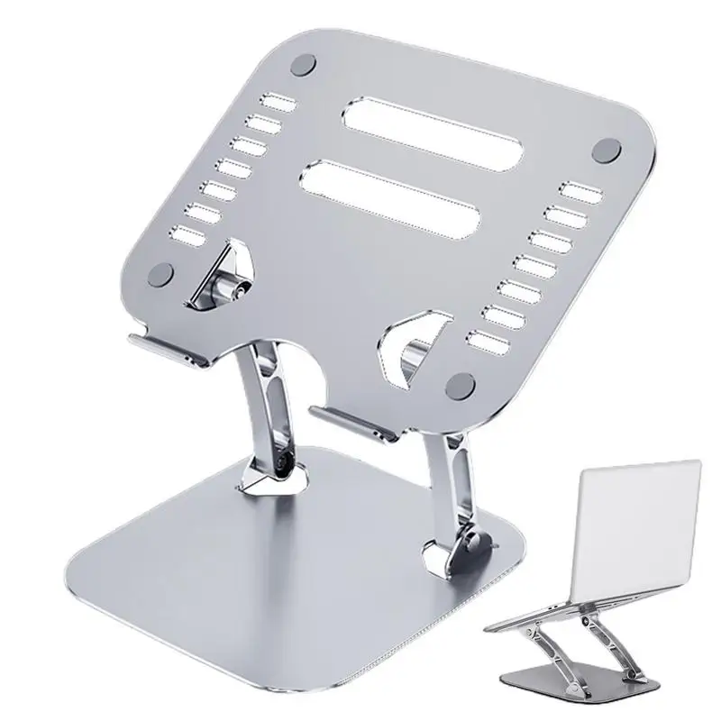 

Tablet Stand Adjustable Aluminum Alloy Desktop Stand Holder Dock Stand Holder With Hollow Design For Bigger Sized Phones And
