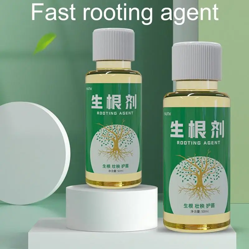 

50ml Plant Growth Enhancer Supplement Growing Agent Fast Rooting Nutrients Fertilizers Promote Cuttings Rooting Hormones