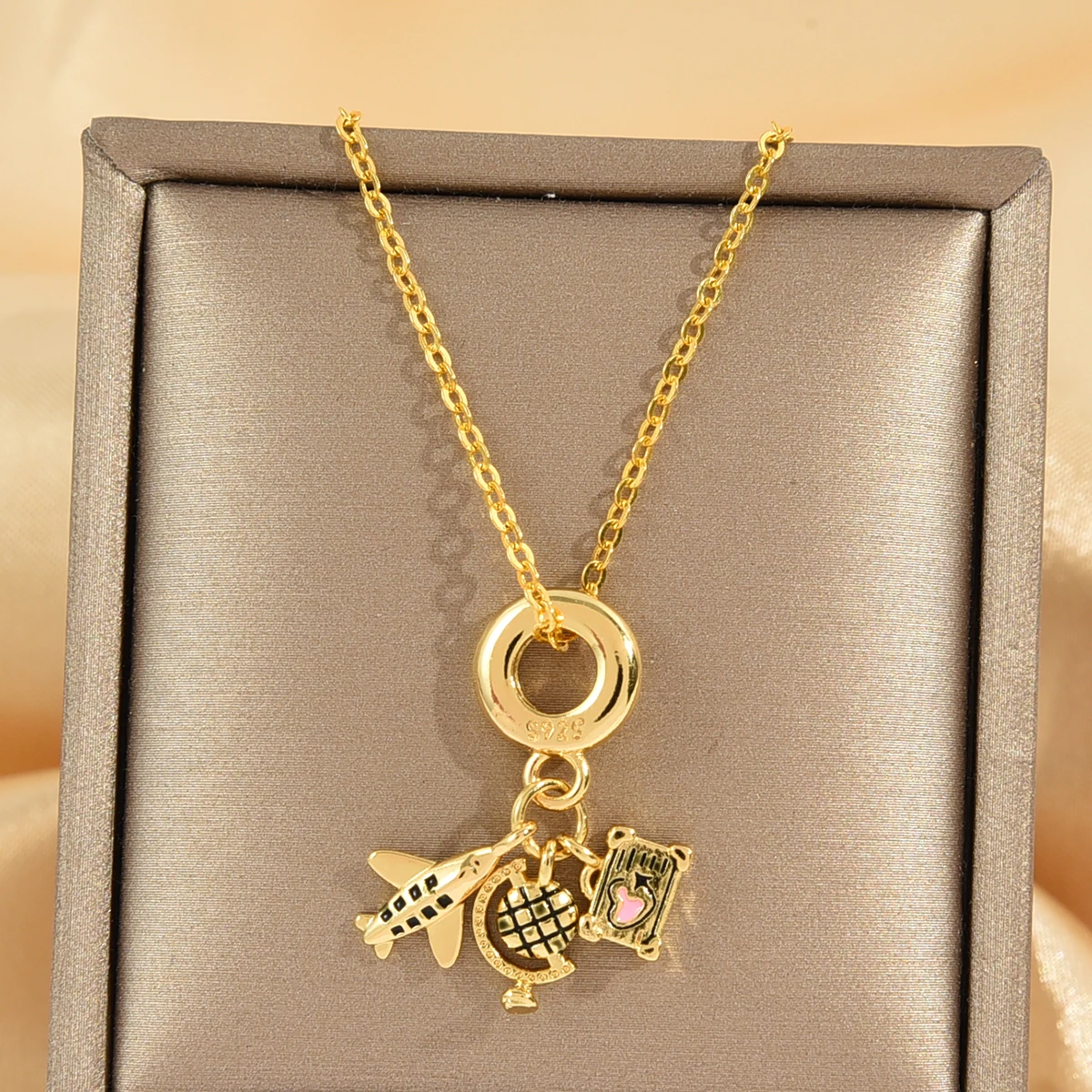 1 шт. Женская цепочка из титановой стали