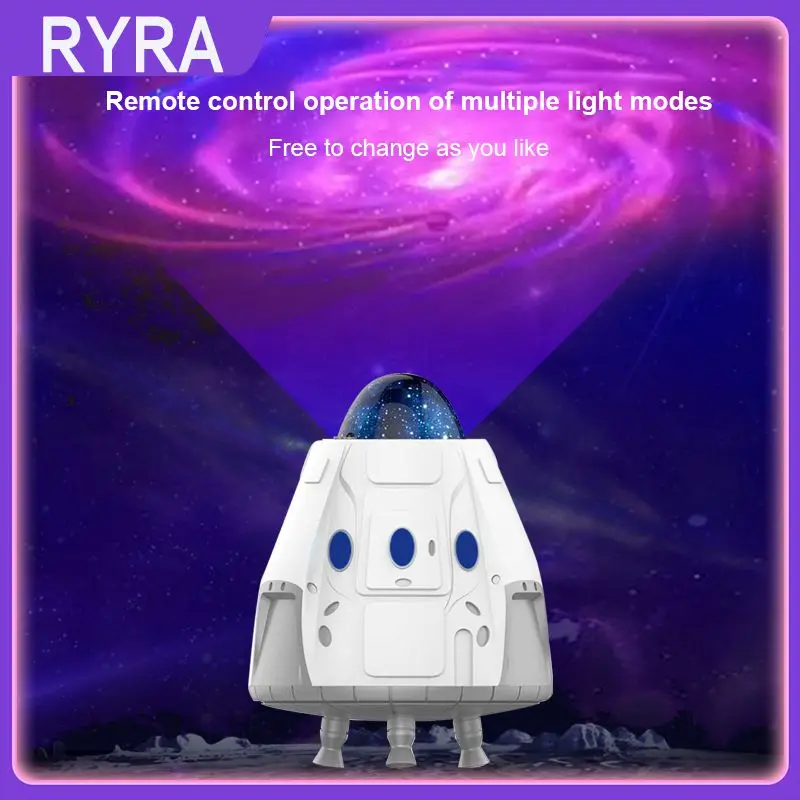 

Высококачественная космическая Капсульная лампа, фоновый проектор, Usb таймер, Abs/pc/pvc материал, космическая капсула, проекция неба, светильник, прочная