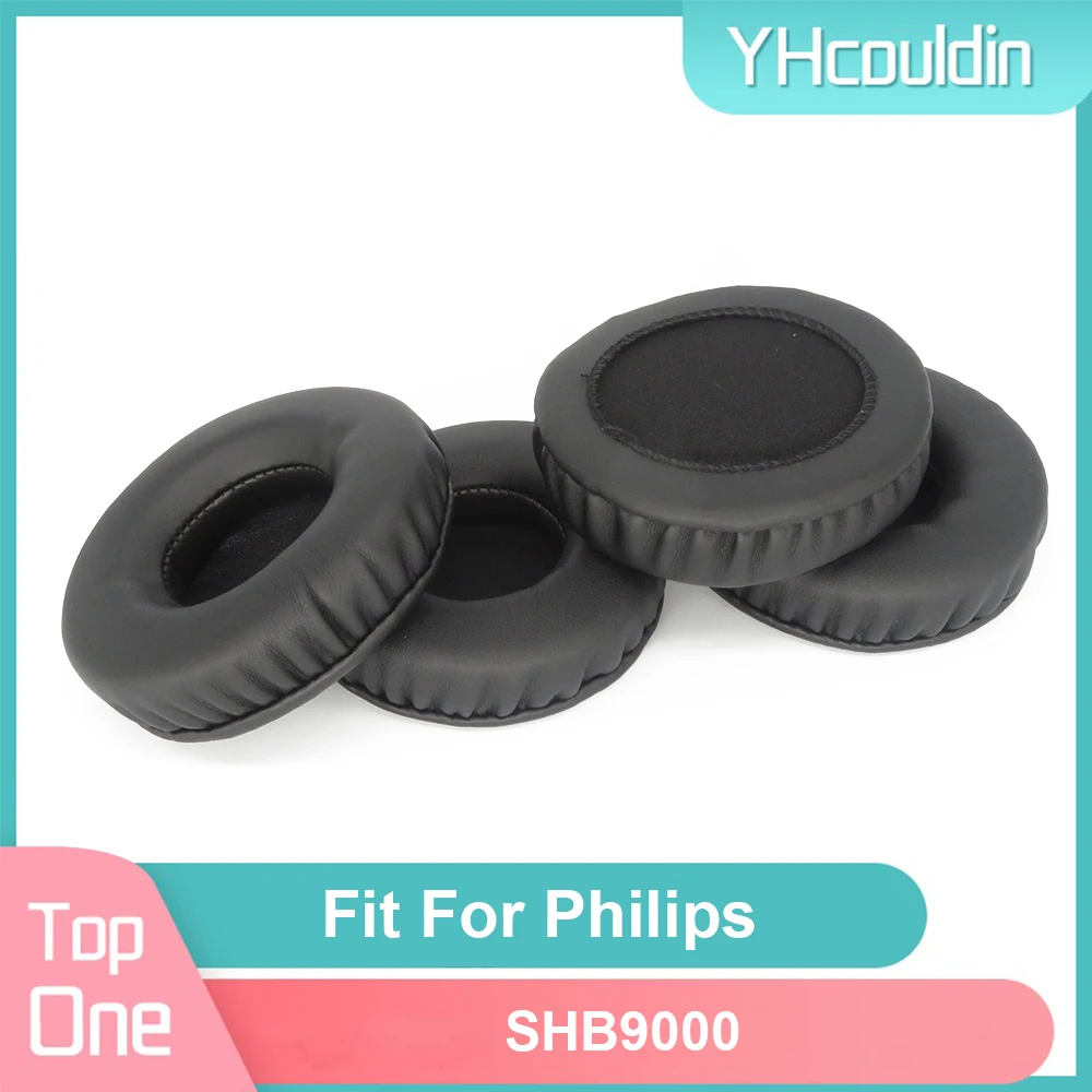 

Earpads For Philips SHB9000 Headphone Earcushions PU Soft Pads Foam Ear Pads Black