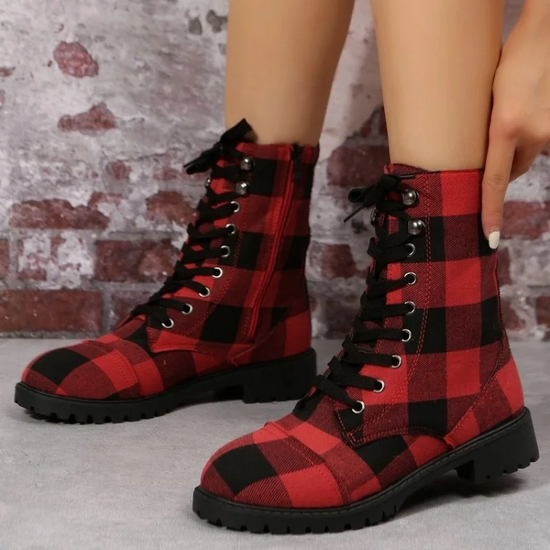 

Women's Boots Platform Boots for Women Red Boots Boots for Women Work Boots Shoes Winter Boots for Women Size 43 Casual Shoes