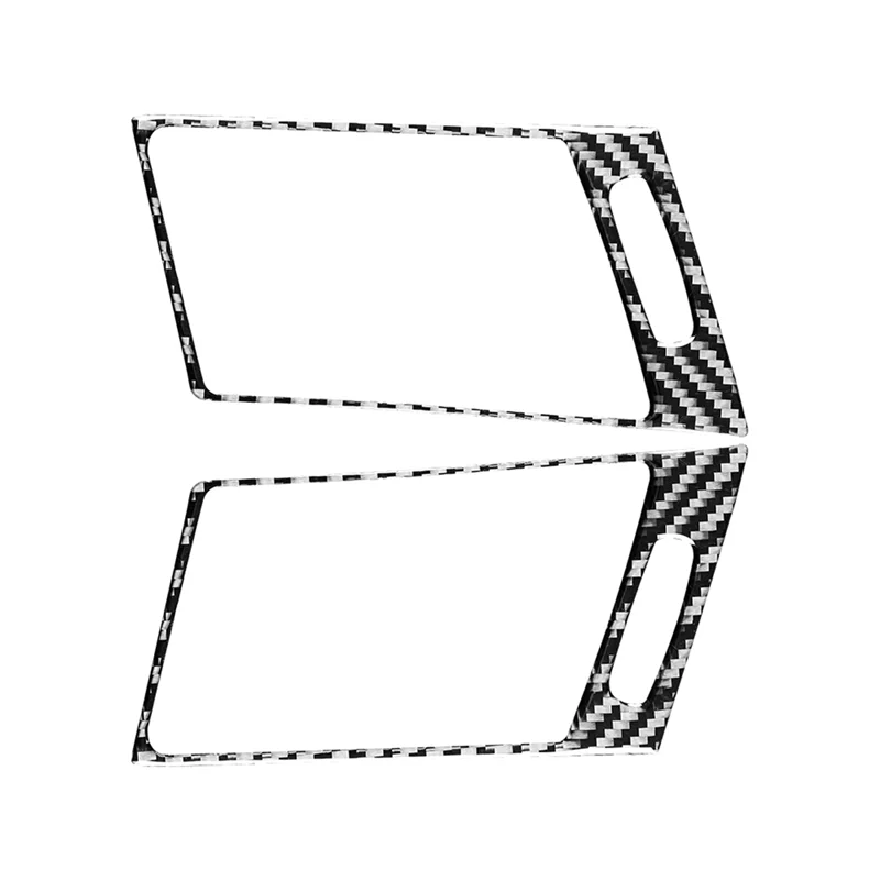 Для BMW- X3 E83 2006-2010 углеродное волокно левый правый воздуховод вентиляционная