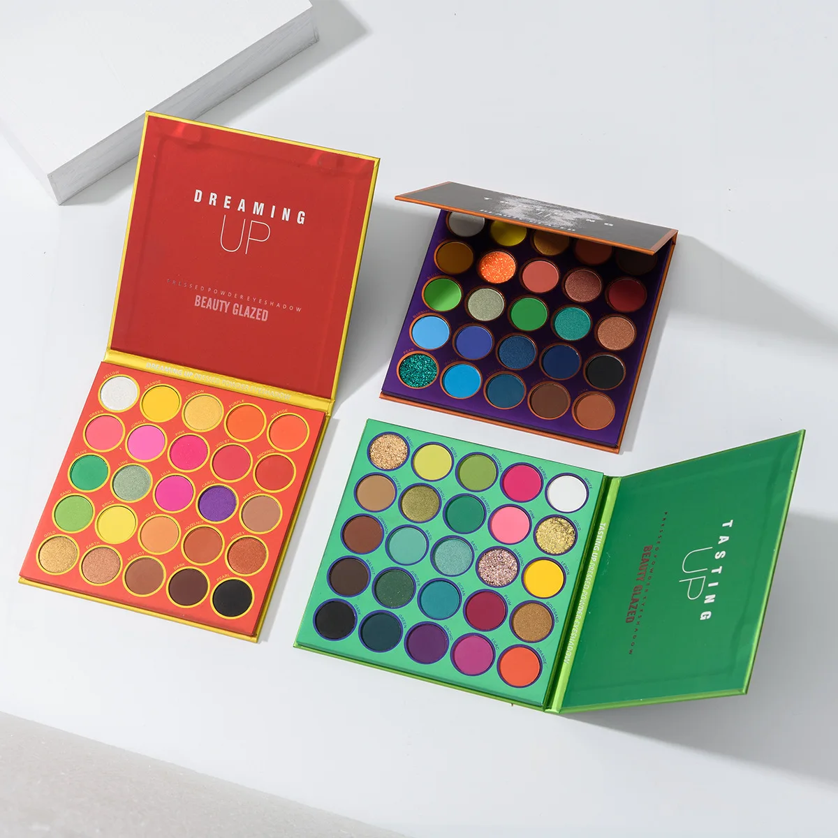 

Beauty Glazed 25 Colors Eyeshadow Pallete Matte Beauty Shimmer Eye Shadow Powder Long-lasting Waterproof Palette Maquillage