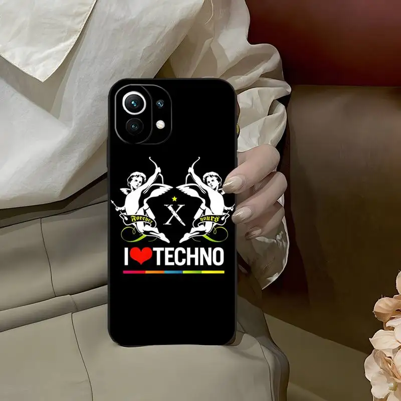 Чехол для телефона с музыкой и технологией Xiaomi Redmi Note 11 11Pro ePro 10 10Pro 9 8 6 Pro 10T 9A 7A 8T