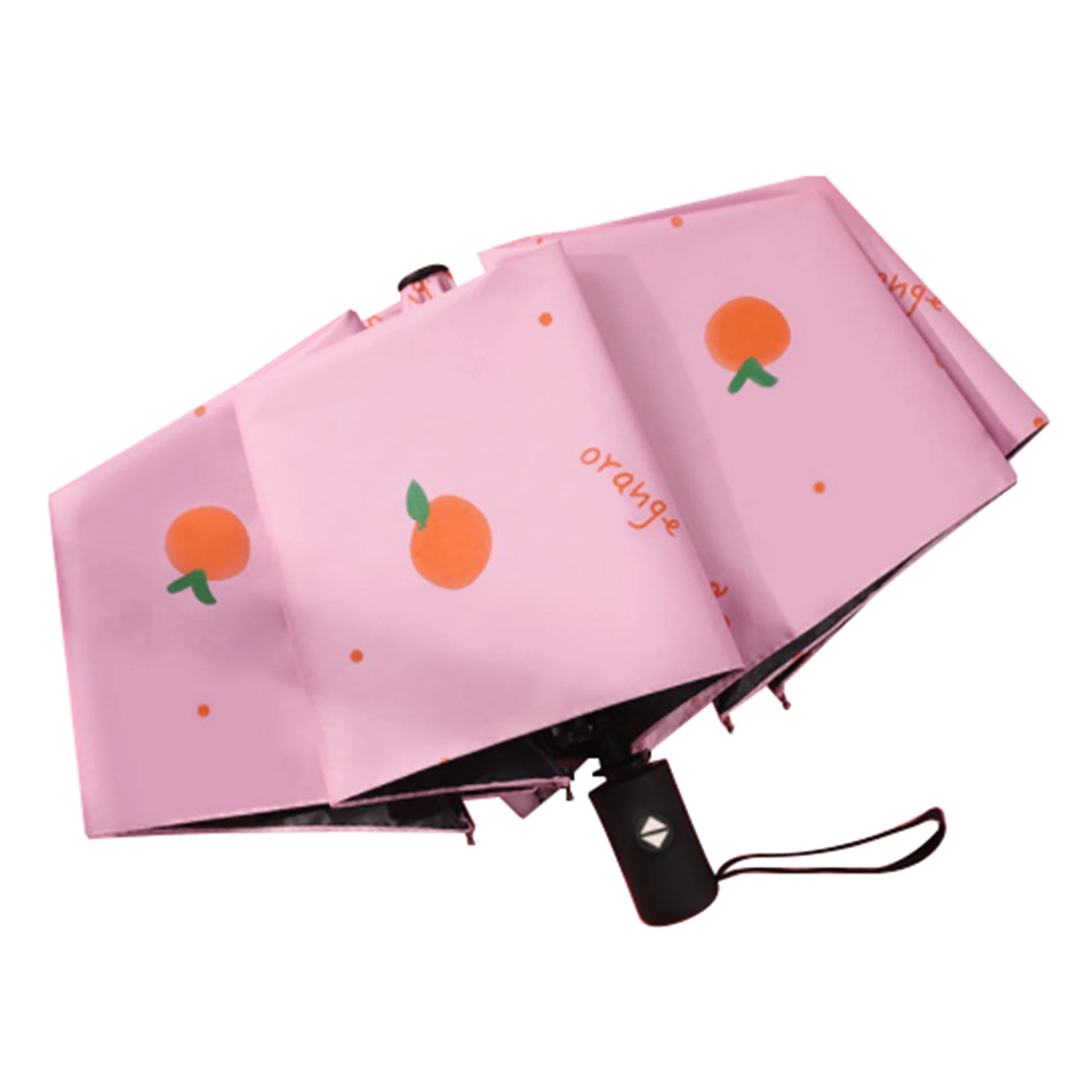 

Маленький мини-зонт, Автоматический легкий компактный портативный зонт для путешествий, открытый солнцезащитный непромокаемый E