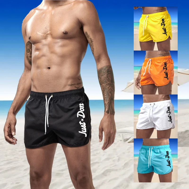 

Men's Beach Shorts Sport Running Short Pants Swimming Trunk Pants Quick-drying Movement Surfing Shorts Swimwear for Male