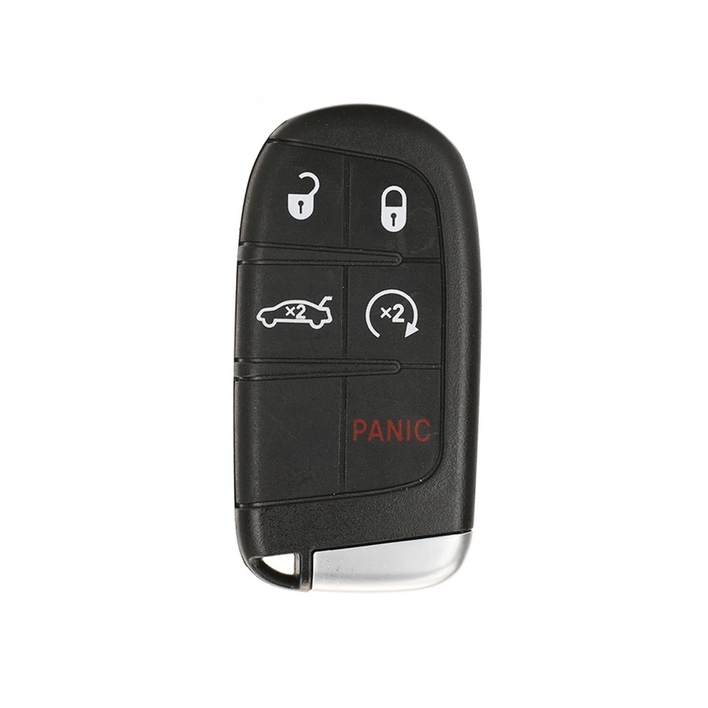 

5 Button Smart Car Key Smart Remote Key Frequency 433MHz M3N-40821302 for Chrysler 300C Dodge Durango Challenger Charger