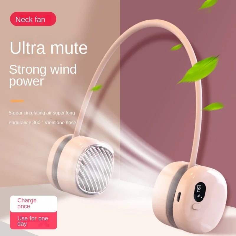 

mini fan portable ventilador astronaut cooler fan handheld personal usb rechargeable small neck hanging portable air conditioner