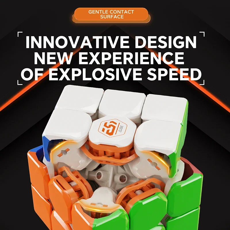 CubeFun YJ MGC EST 3x3 Магнитный Магический Куб Профессиональные Соревнования Speed Cubing