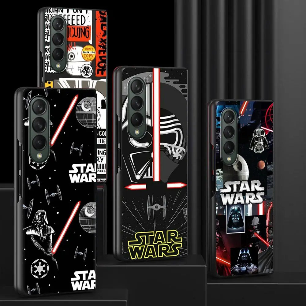 

Fold Case for Samsung Z Fold 4 Case Fold4 5G Fold3 for Galaxy Z Fold 4 3 ZFold4 Shockproof Hard Cover Cute Cartoon Yoda Baby