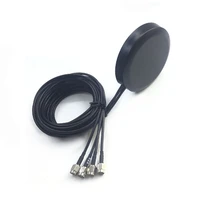 gps 4g wifi gsm 4 in 1 combined car antenna outdoor waterproof cabinet chassis antenna sma male connector rg174 1 5m cable