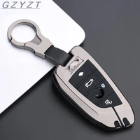 zinc alloy car key case cover key bag for bmw f20 g20 g30 x1 x3 x4 x5 g05 x6 accessories holder shell keychain protection