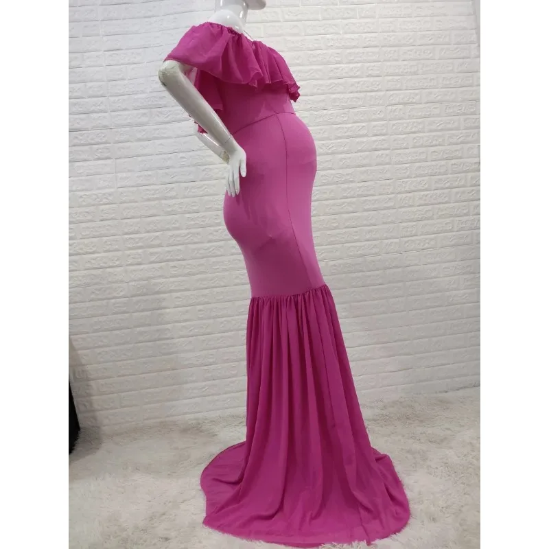 Женское Кружевное Платье Для Беременных С Коротким Рукавом И Длинной Длиной До