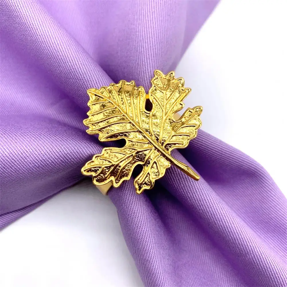 

6Pcs Napkin Holders Useful Portable Elegant Housewarming Gift Napkin Rings Serviette Buckles