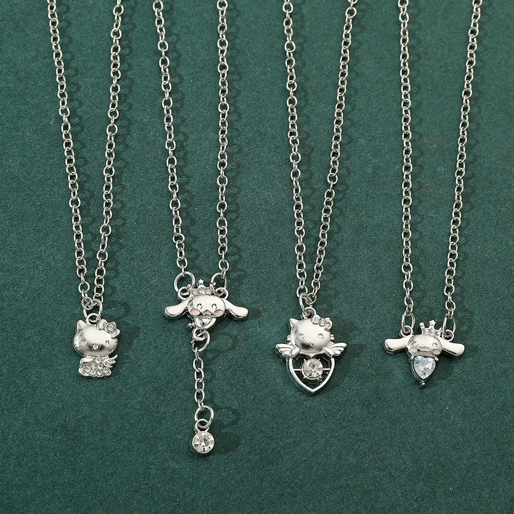 Милое ожерелье Sanrio коричная цепочка с орнаментом украшение на день рождения для