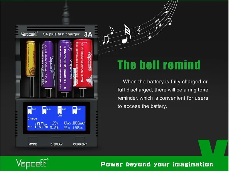 Рисунок 3 - Умные зарядные устройства Vapcell S4 +