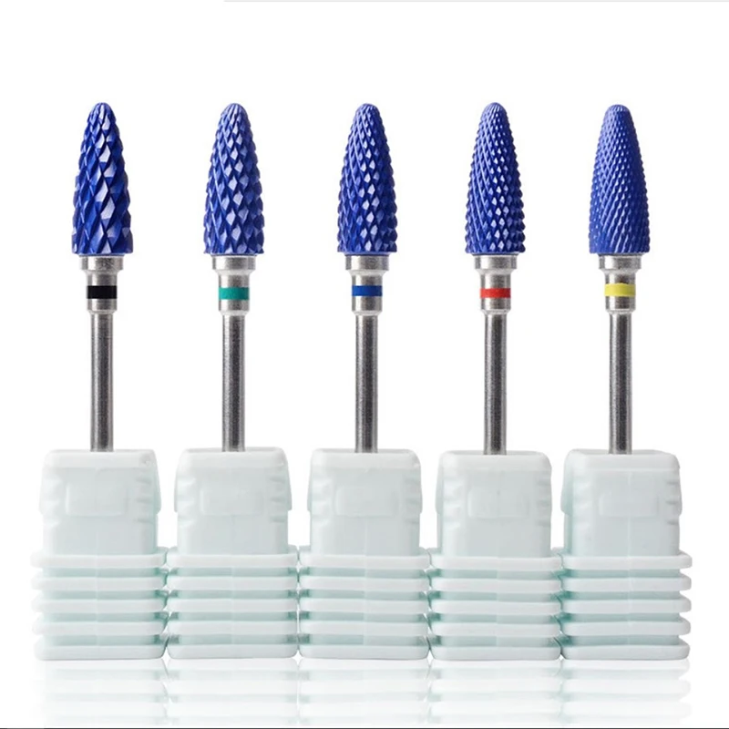 

1 шт. синяя Шлифовальная головка оформления акрилового лака для ногтей