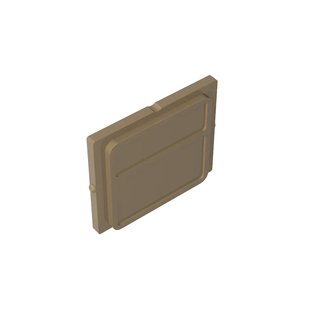 GOBRICKS стекло для окна поезда 1 х 4 3