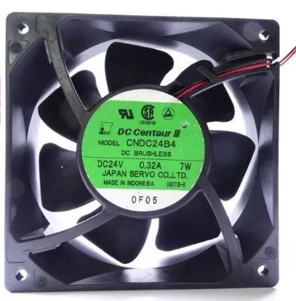 CNDC24B4 CNDC24Z4P-977 12CM 12308 24v охлаждающий вентилятор 120*120*38 мм