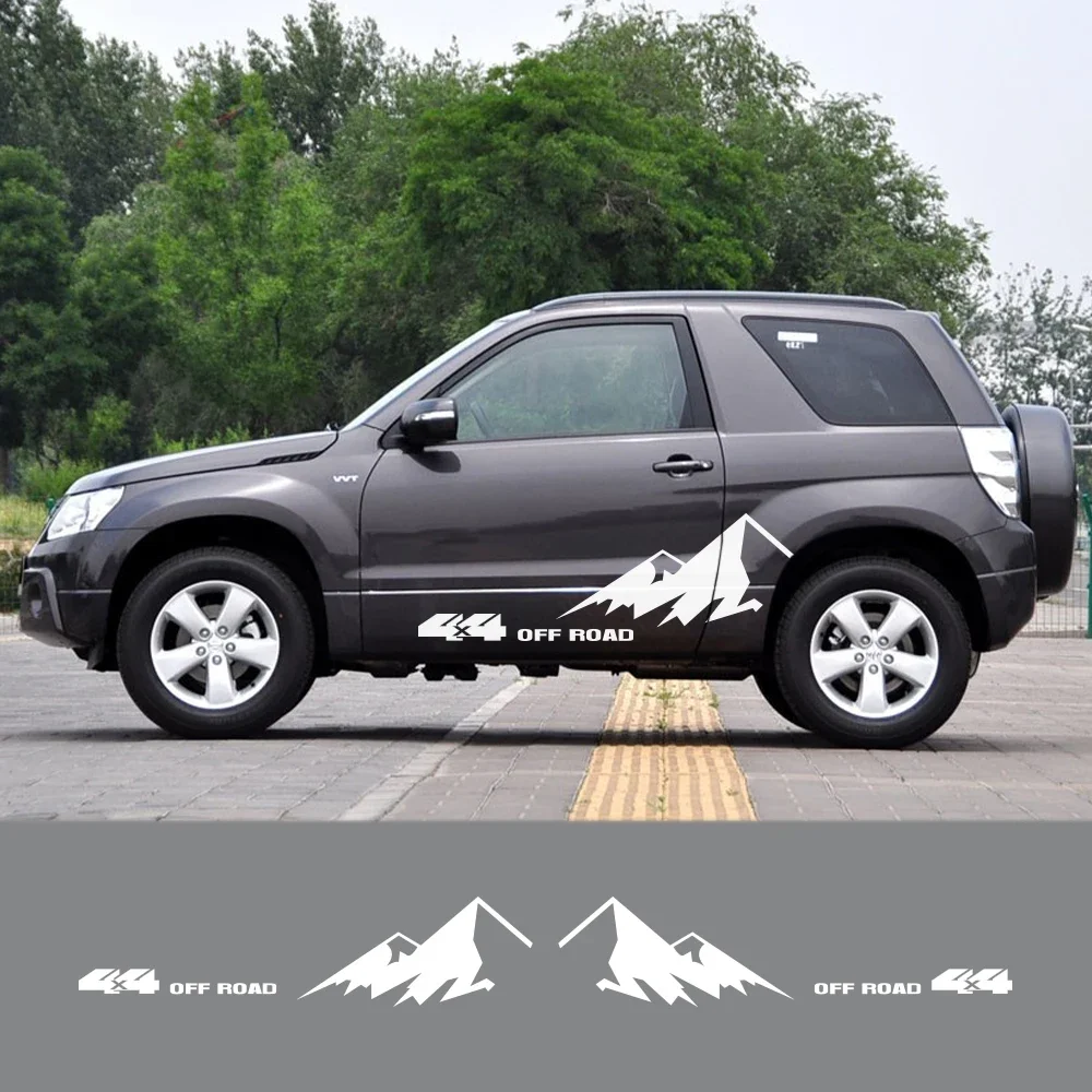 Наклейки на двери и кузова автомобиля 4 шт. наклейки для Suzuki Grand Vitara AT MT 4X4