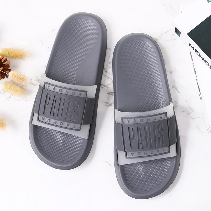 

Coslony Men Slippers Summer Bathroom Slippers Casual Massage Loafers Outdoor Clogs Garden Shoes Beach Mules Indoor Home Slides