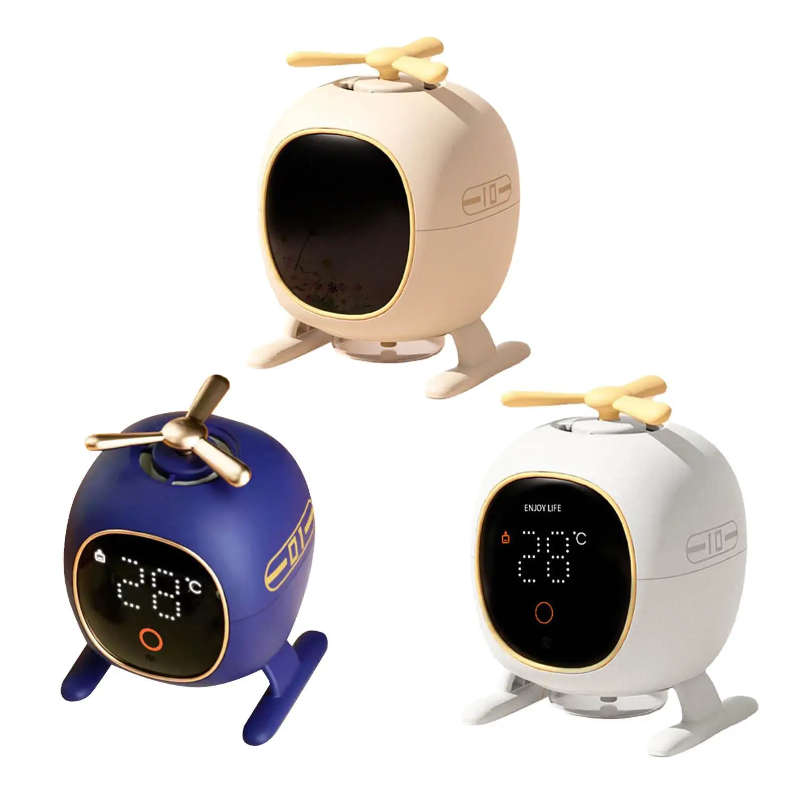 

Cute Aromatherapy Diffuser Humidifier Non Mist Diffuser USB Rotate Automatically Purifier Air Freshener for Home Office Yoga Car