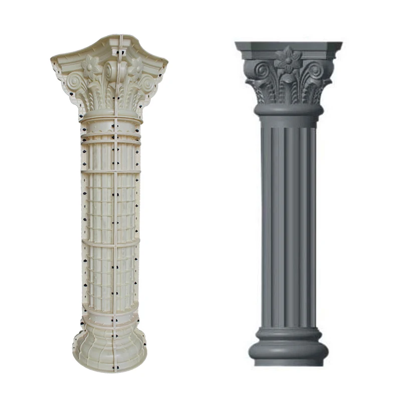 

diameter 30cm column pillar mould decorative for sale