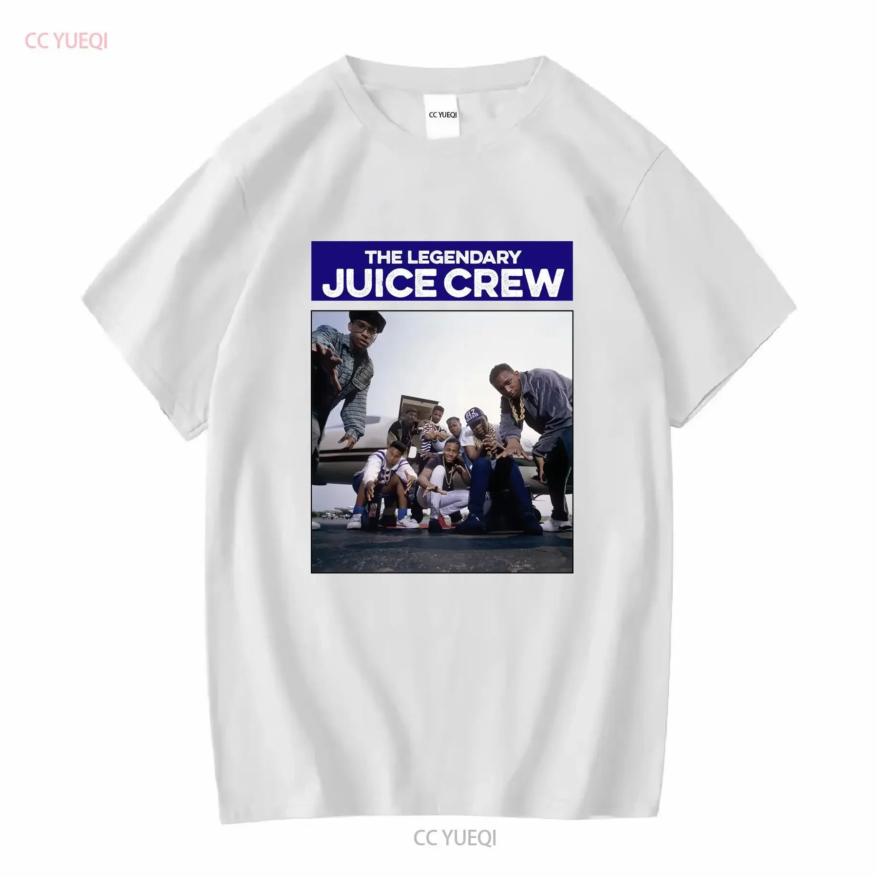 Фото Vintage Juice Crew T Shirt Size S M L XL 2XL vintage Washed Breathable Stretched fashion Slightly Top For Everyday Wear Casual №4