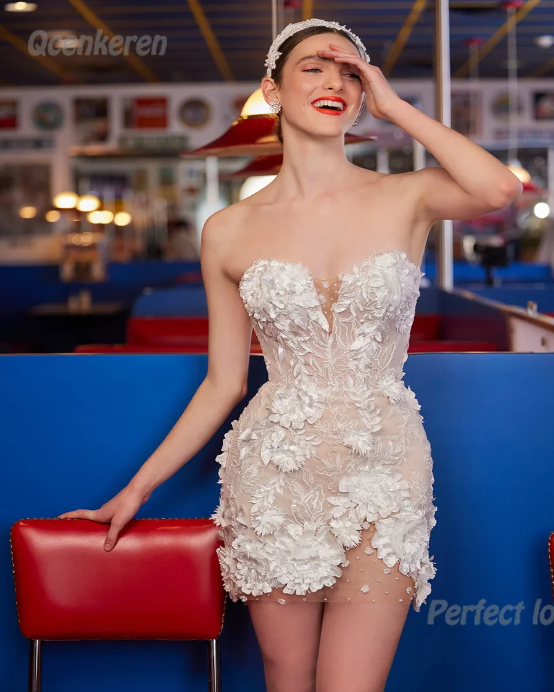 Qcenkeren Винтажное шелковое свадебное платье