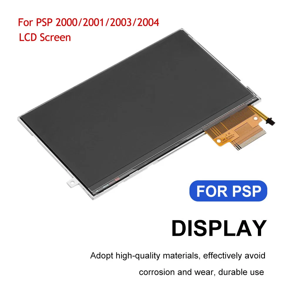 Запчасти для замены ЖК-экрана Запчасти для ЖК-экрана Простая установка Профессиональная совместимость с PSP 2000/2001/2003/2004