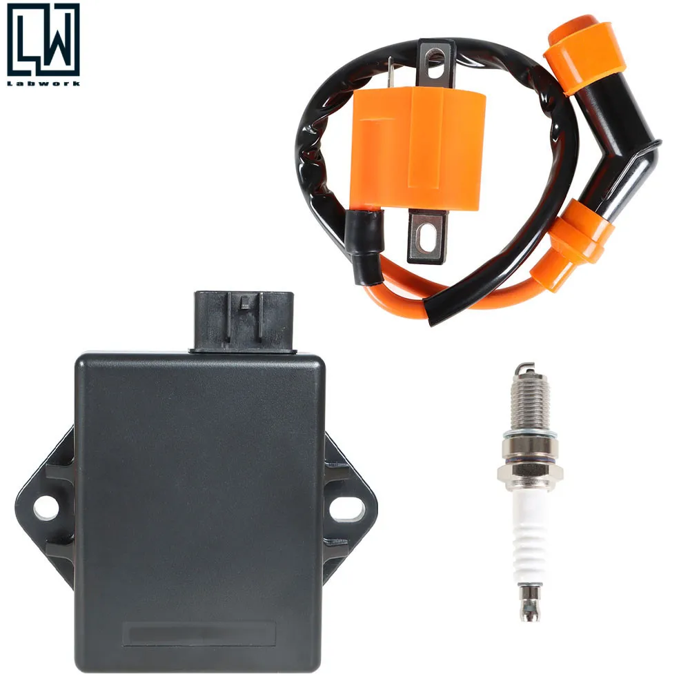 

Ignition Coil Spark Plug CDI For Polaris Trail Boss 325 2000 2001 2002 3086484