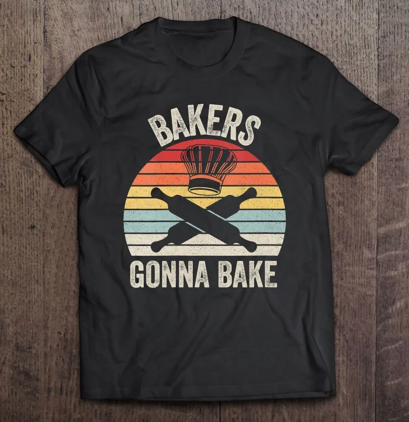 

Винтажная футболка в стиле ретро с изображением выпечки кулинарных блюд, Мужская футболка для спортзала, футболка с рисунком манги, футболк...