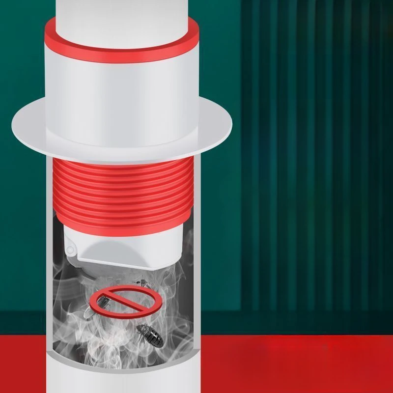 

Floor Drain Deodorant Device, Sealing Plug for Drain Pipe, Hidden Filter Screen, Kitchen, Toilet, Insect and Odor Prevention