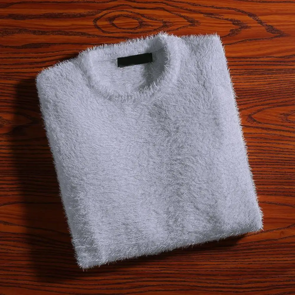 

Stylish Winter Sweater Soft Men Winter Sweater Long Sleeves Casual Korean Style Men Sweater Thermal