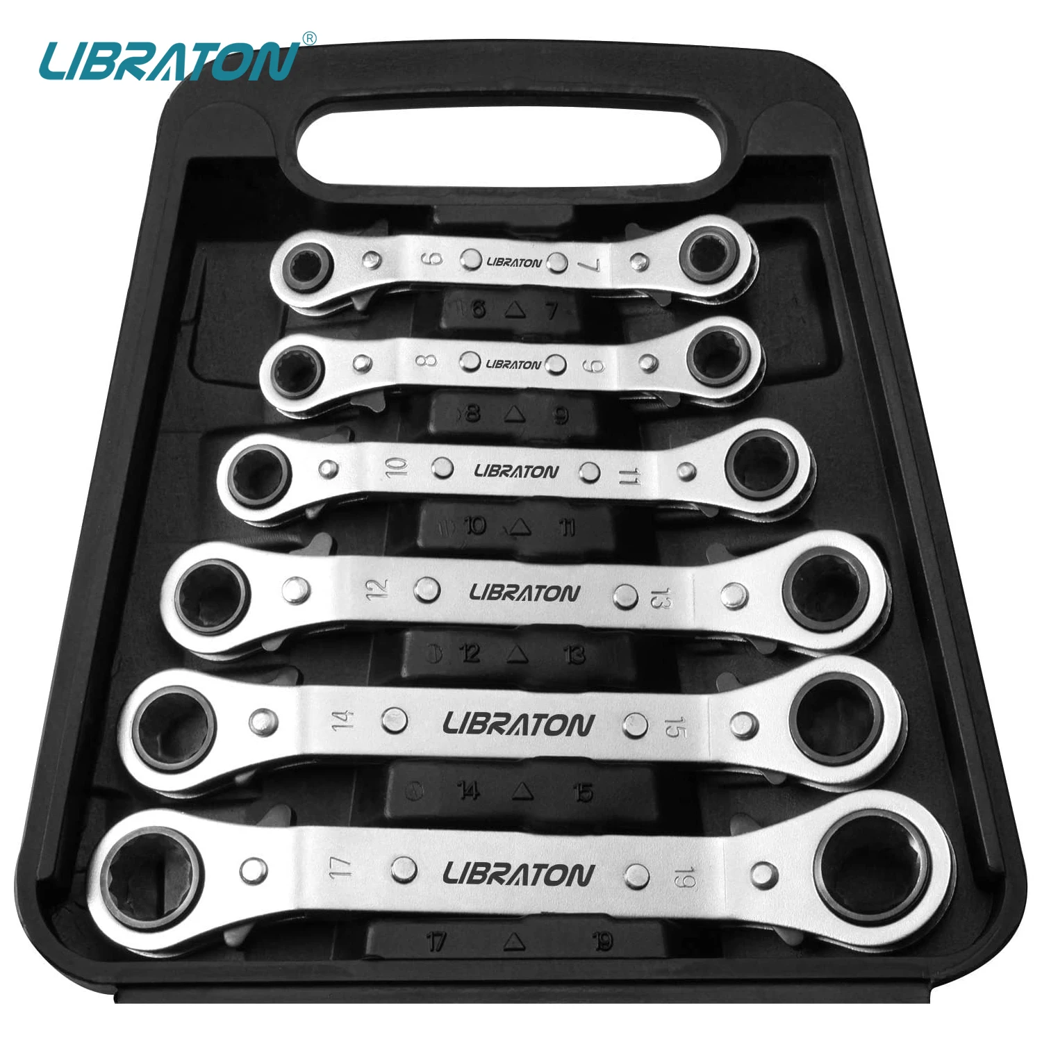 

Набор офсетных ключей Libraton 6 шт. 6-19 мм